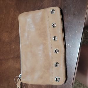 Rue 21 tan clutch bag new